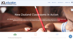 Desktop Screenshot of jcl.co.nz